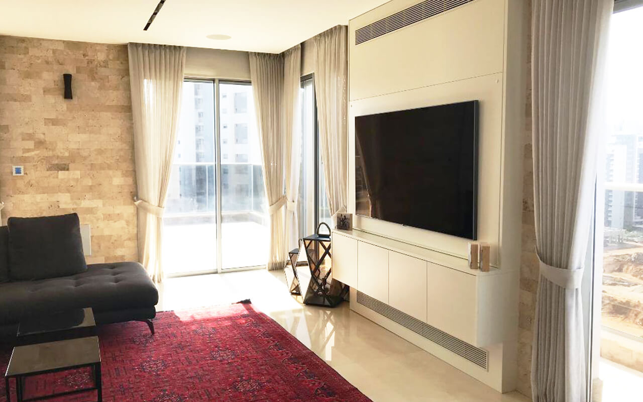 עיצוב פינת טלוויזיה